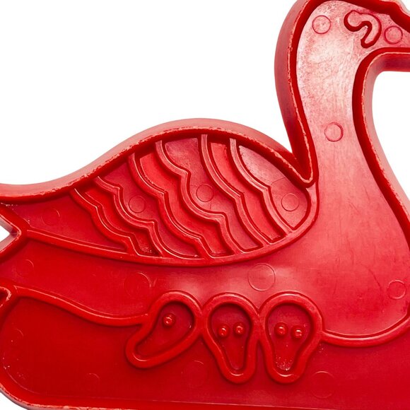 Chilton Six Geese A Laying Cookie Cutter Red Christmas Holiday Song Vintage 1978 - Picture 2 of 6